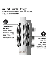 AireBrush 2.5" One-Step Smoothing & Volumizing Hair Dryer Brush