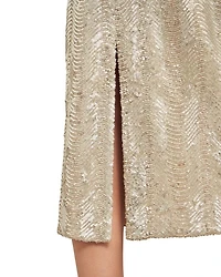 Marlowe Limited Sequined Maxi Skirt