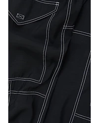 Drawstring Cargo Pants