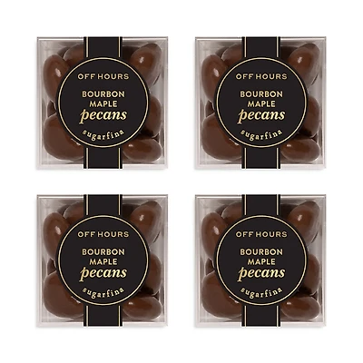 Sugarfina Bourbon Maple Pecans, Set of 4
