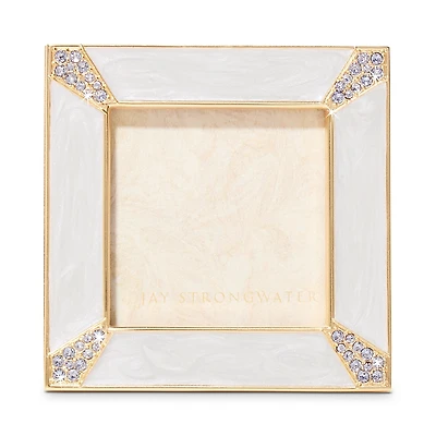 Jay Strongwater Leland Pave Corner 2 Square Frame