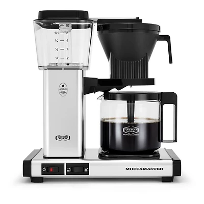 Moccamaster KBGV Select Coffee Maker Polished Silver