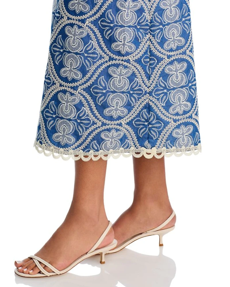 Stella Embroidered Dress