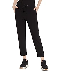 Julia Cuffed Crepe Joggers
