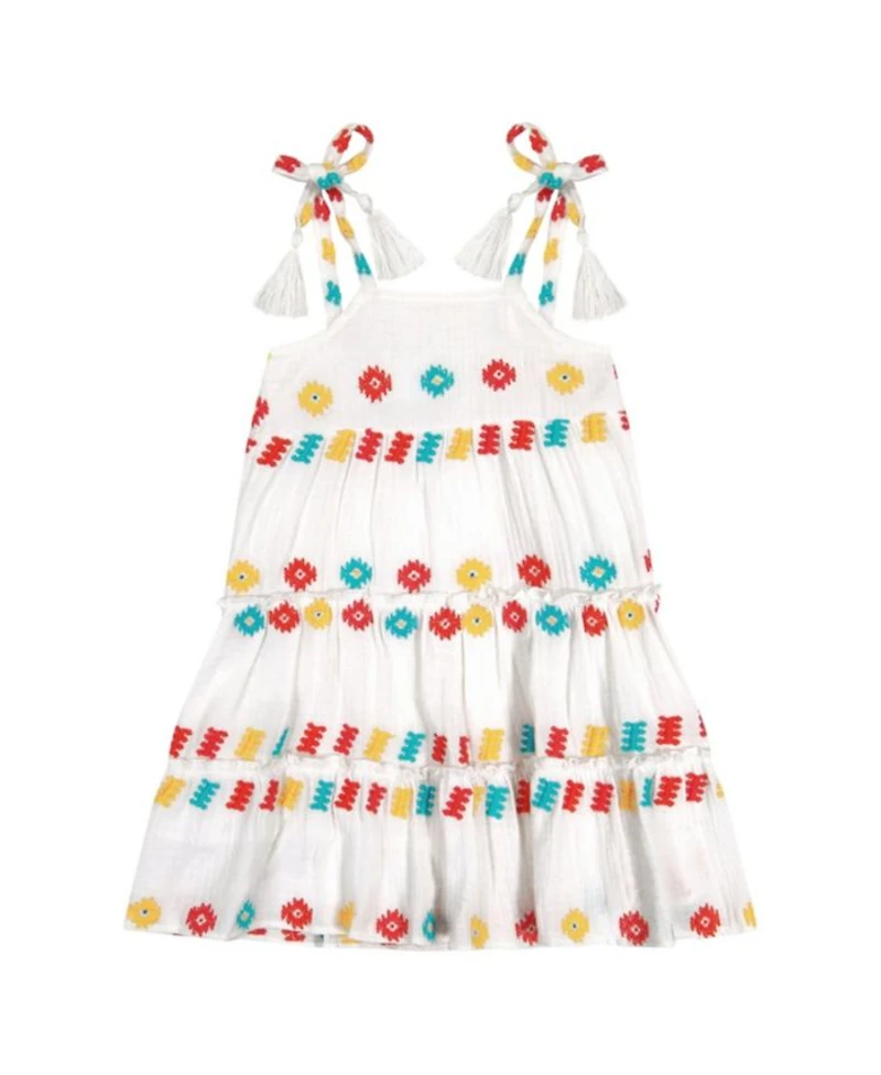 Girls' Bella Shoulder Tie Sundress - Little Kid, Big Kid