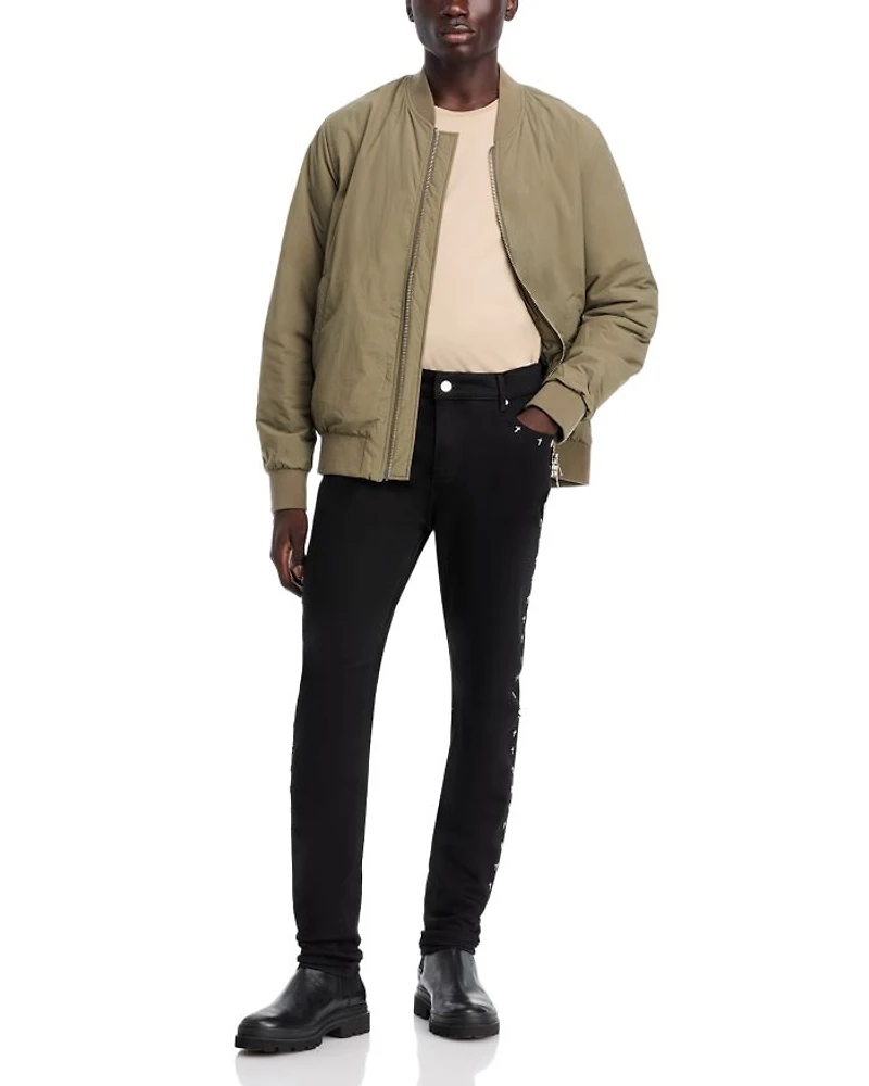 Bryant Skinny Jeans Black Cross