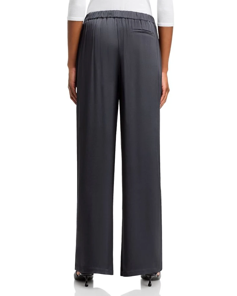 Fynn Satin Wide Leg Pants