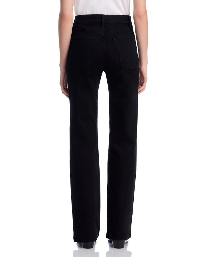 The Arrow High Rise Straight Leg Jeans Smokescreen