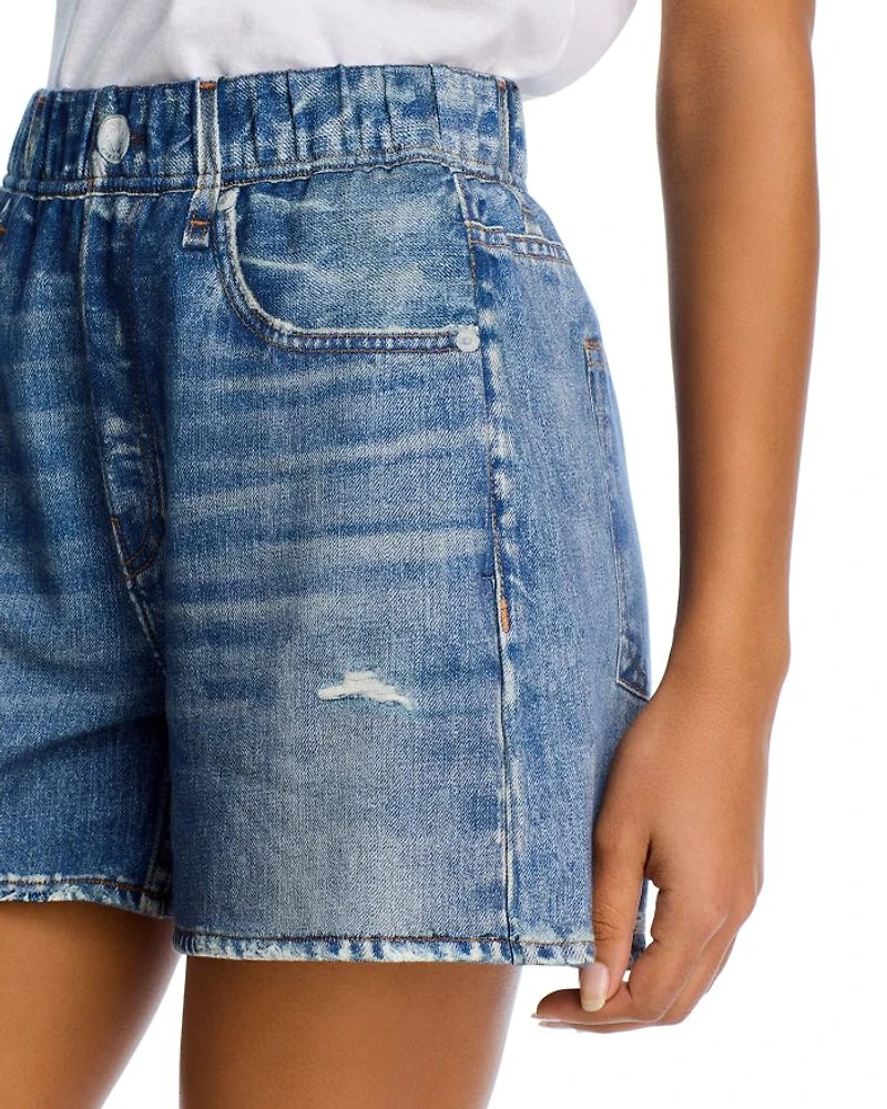 Miramar Walking Cotton Terry Sweatpant Jean Shorts
