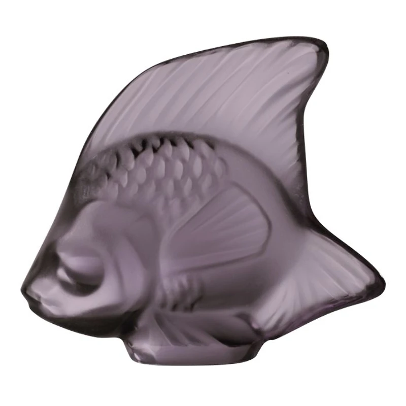 Crystal Fish Figure Purple