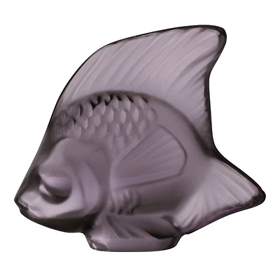 Crystal Fish Figure Purple