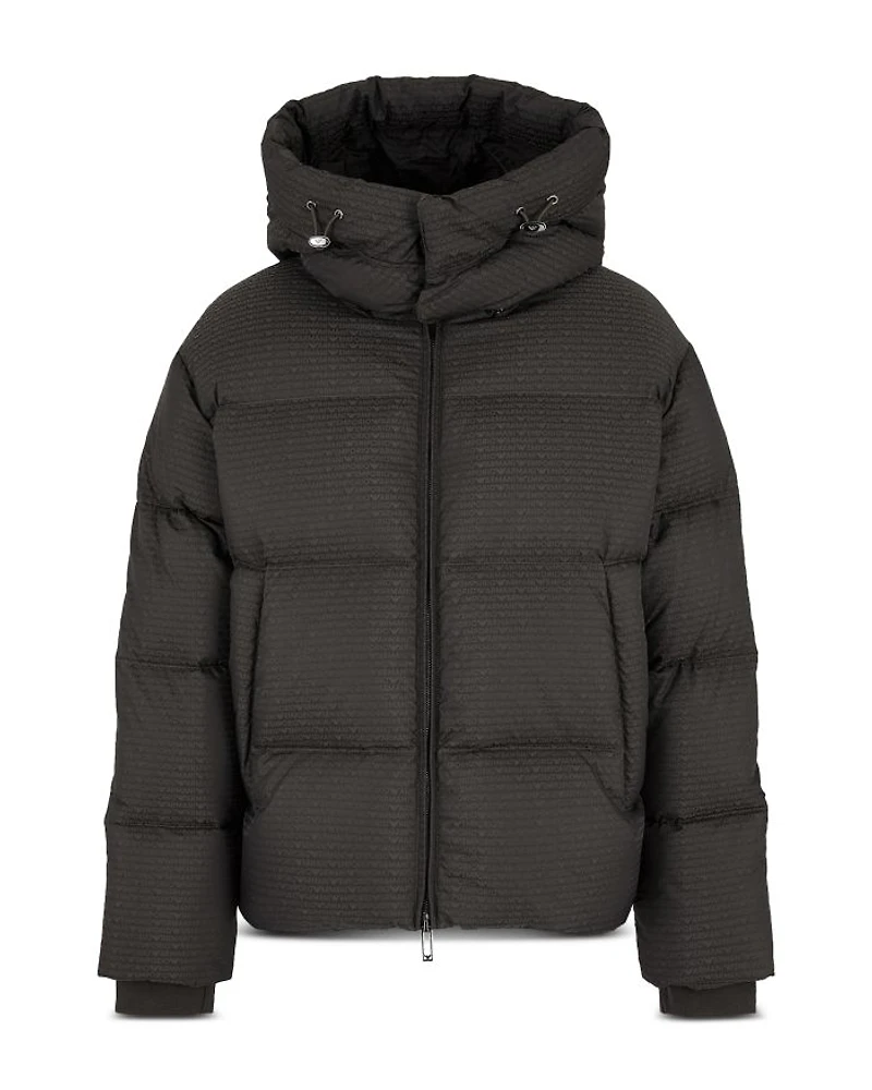 Puffer Coat with Removable Hood