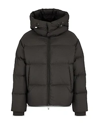 Puffer Coat with Removable Hood