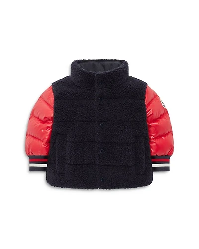 Boys' Tyler Mixed Media Bomber Jacket - Baby, Little Kid