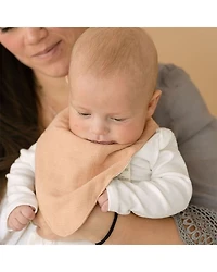 Rainbow/Butterfly Muslin Bibs, 3 Pack - Ages 0-3