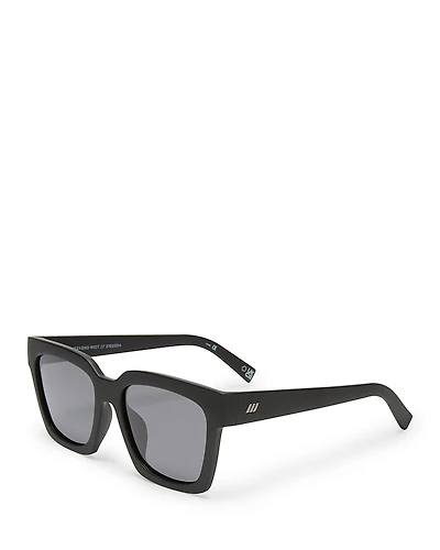 Le Specs Weekend Riot Sunglasses, 56mm