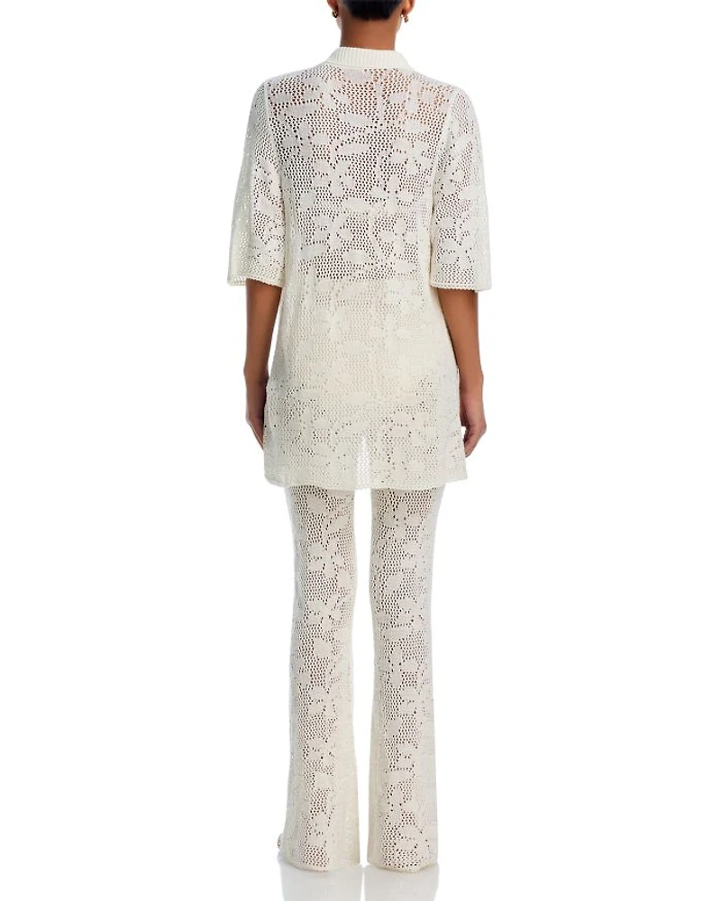 Flavia Crochet Cover Up Pants