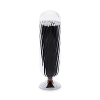 Skeem Design Fireplace Helix Match Cloche, Tuxedo, White-tipped Matches with Black Stems