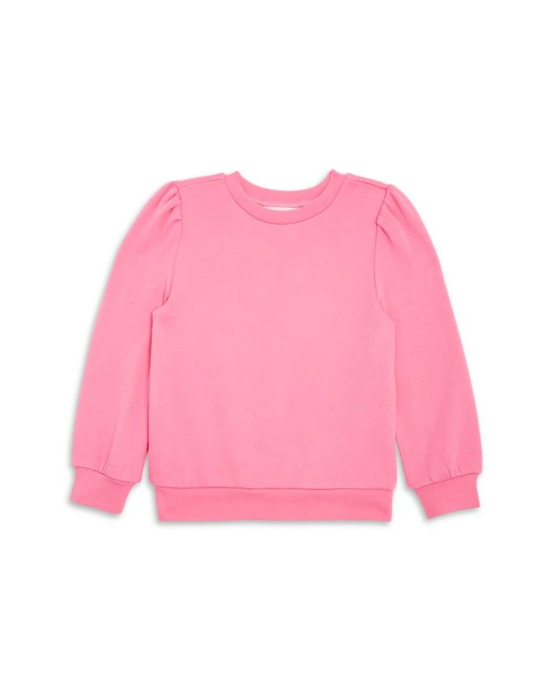 Girls' Puff Sleeve Sweatshirt - Little Kid, Big Kid