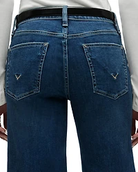 Rosie High Rise Ankle Wide Leg Jeans Fusion