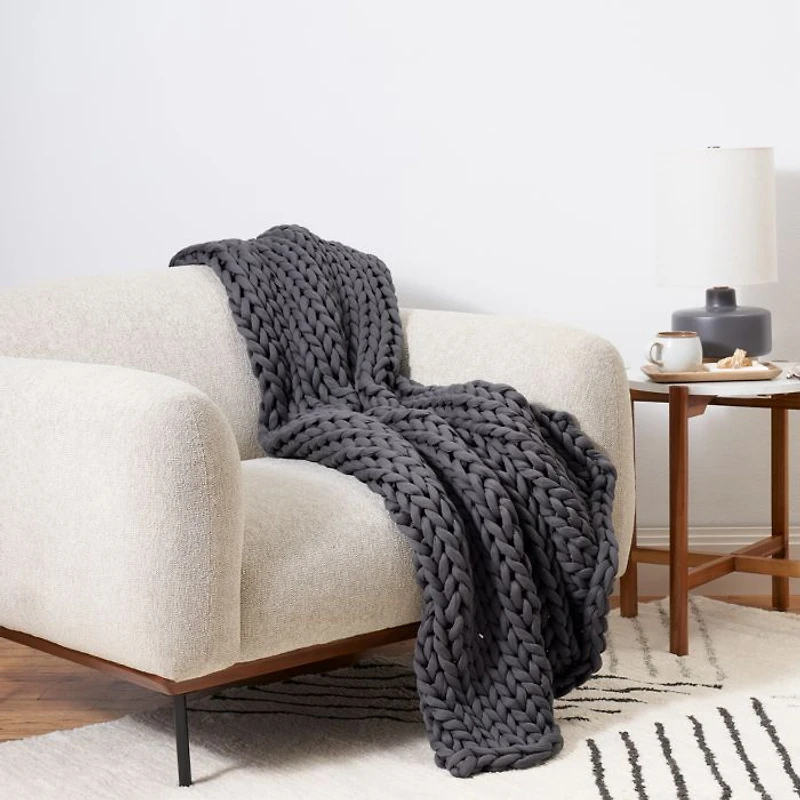 Cotton Napper Knitted Weighted Blanket
