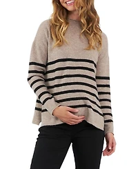 Gerrie Stripe Nursing Knit Sweater