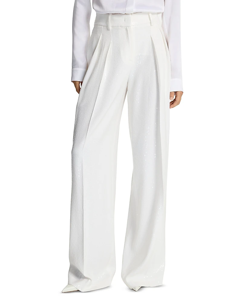 Michael Kors Collection Sequin Slouch Trousers