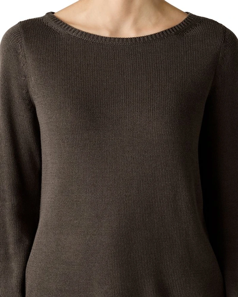 Bateau Neck Sweater