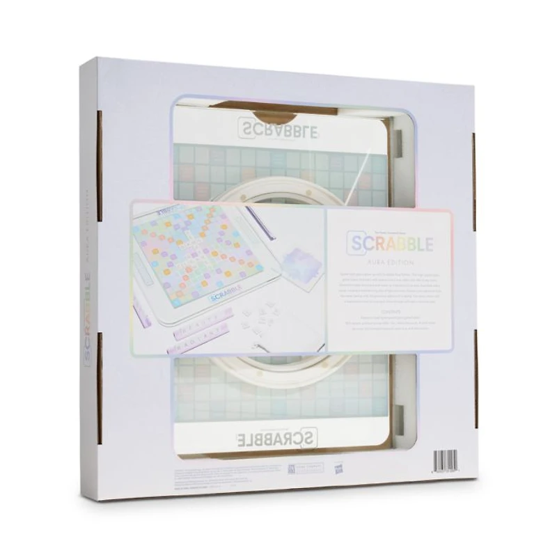 Scrabble Aura Glass Game
