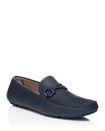 Ferragamo Men's Front 4 Moc Toe Drivers