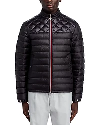 Benamou Nylon Quilted Full Zip Down Jacket