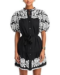 Agathe Puffed Sleeve Dress