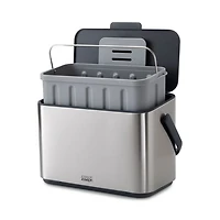 Collect 4 Liter Stainless Steel Food Waste Compost Caddy