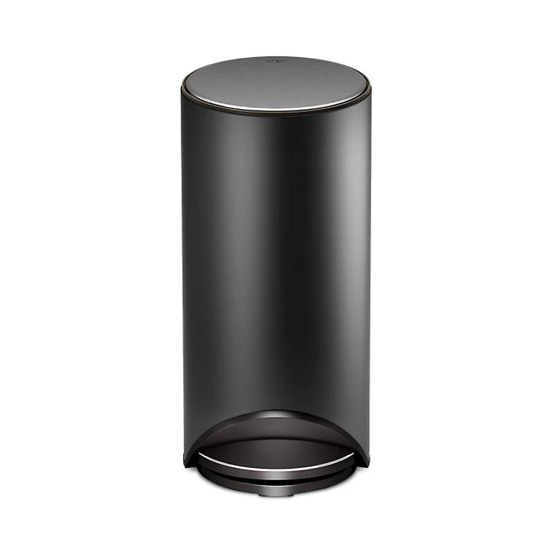 Arc Liter Slimline Pedal Trash Can With Liner Pocket