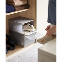 ShoeCase Premium Shoe Storage Box, 2 pack