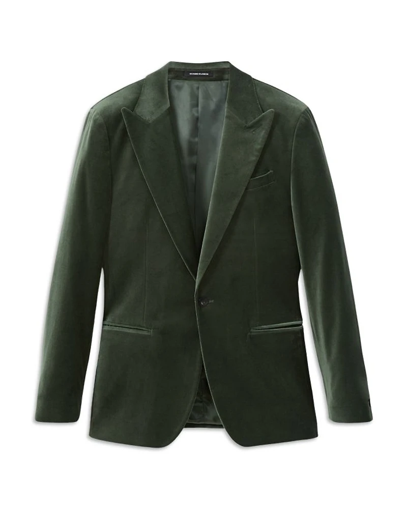 Aspara Peak Velvet Blazer