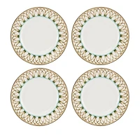 Colonial Bamboo Accent Plates, Set of 2