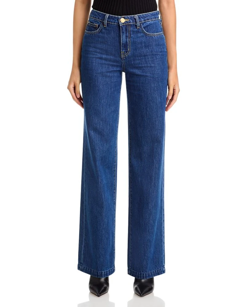 Clayton High Rise Wide Leg Jeans Conway