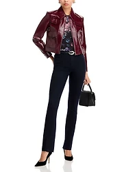 Ruth High Rise Straight Jeans Metro