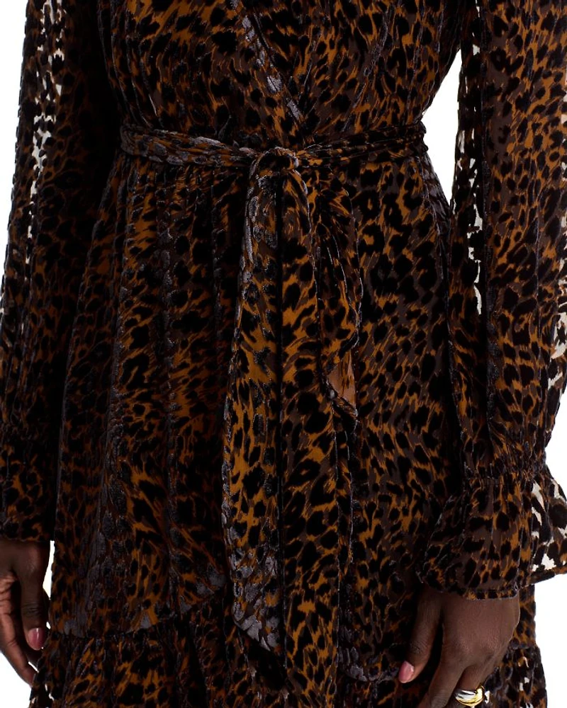 Ysabel Faux Wrap Mini Dress