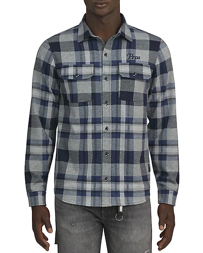 Prps Big Sky Printed Long Sleeve Button Front Shirt