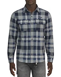 Prps Big Sky Printed Long Sleeve Button Front Shirt