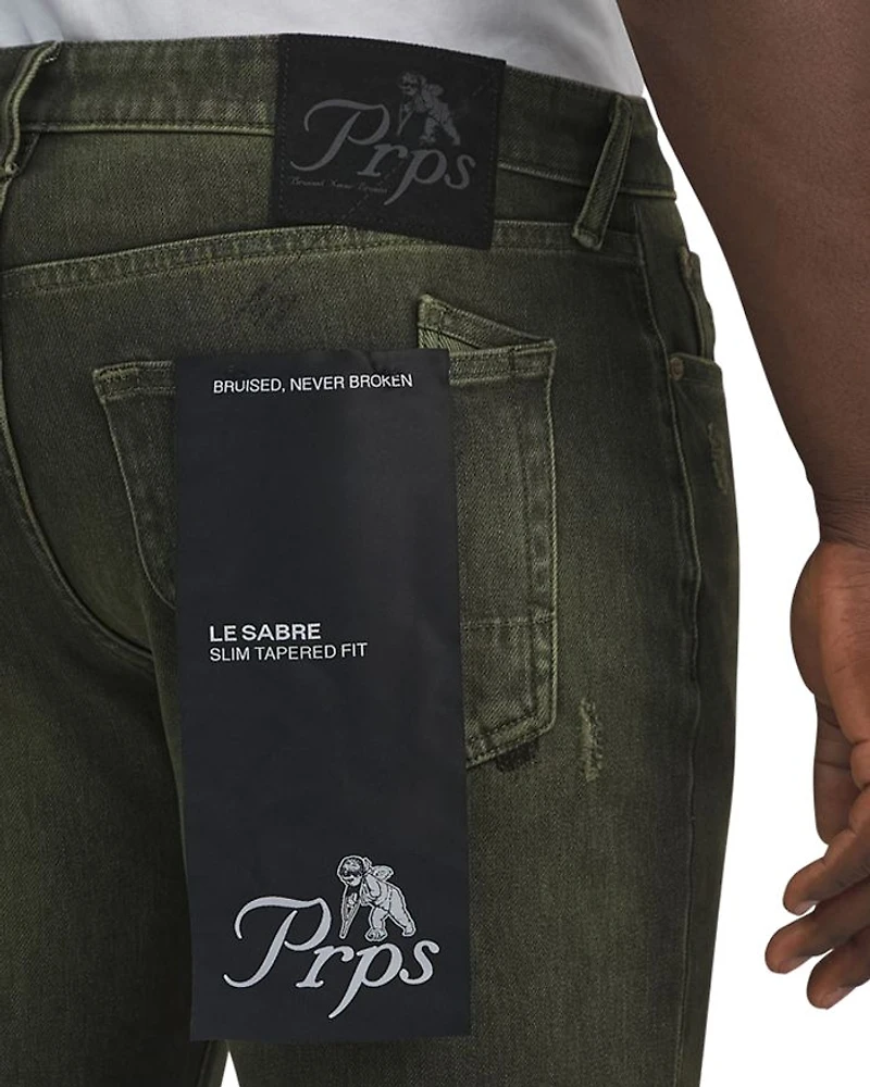 Maltese Slim Fit Jeans Army Green