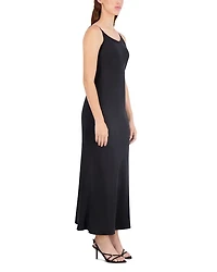 Faux Suede Slip Dress
