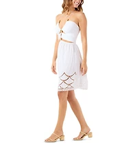Gianna Slim Fit Halter Cut Out Mini Dress
