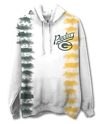 Junk Food Clothing Unisex Nfl Green Bay Packers Stitch Tie Dye Hoodie