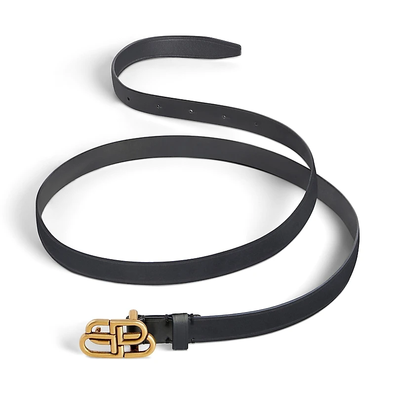 Balenciaga Bb Super Thin Belt