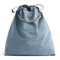 Crush Medium Tote Bag Denim