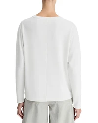 Relaxed Long Sleeve Crewneck Tee