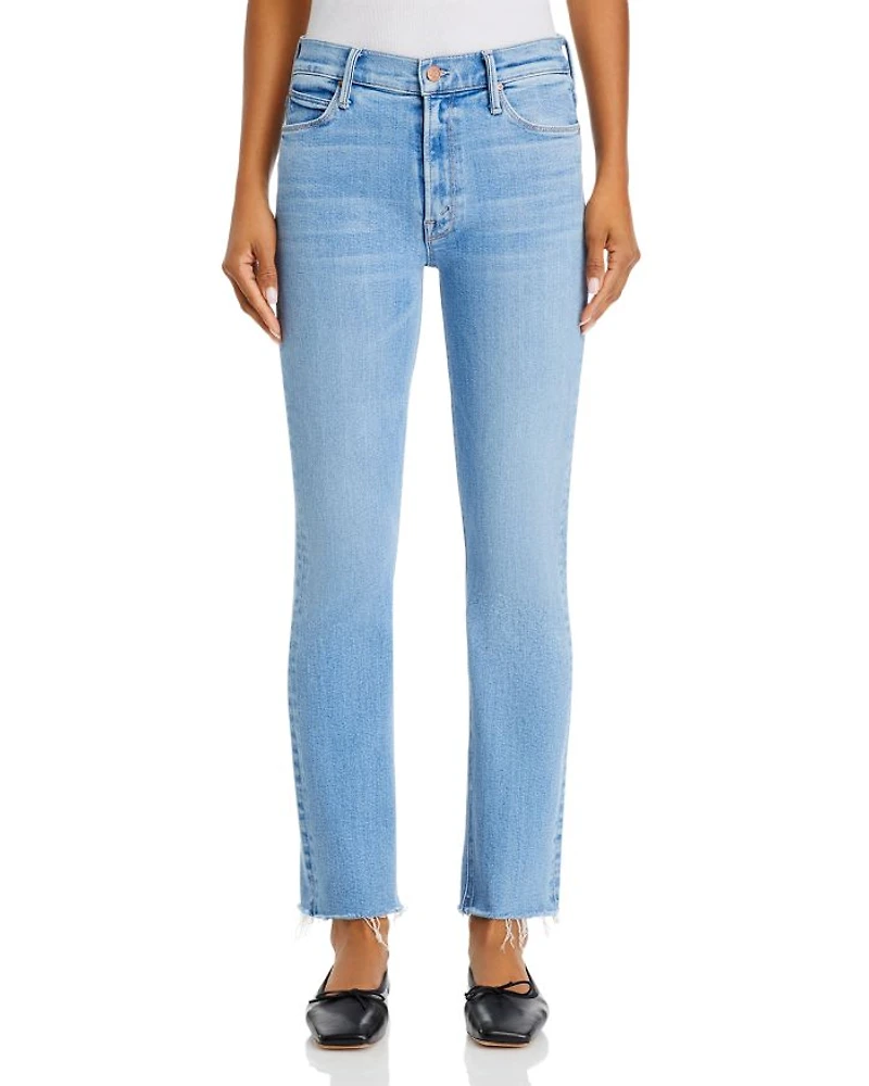 Dazzler Mid Rise Ankle Fray Jeans Blessing Disguise